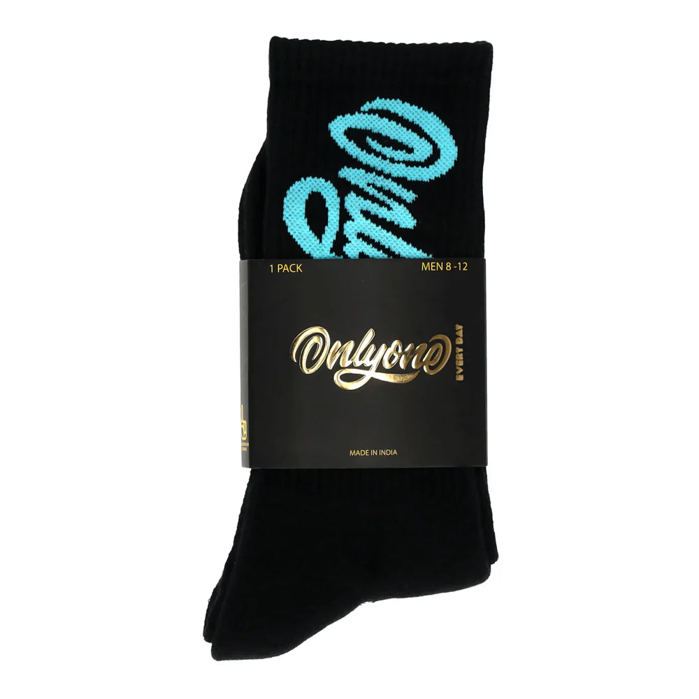 Crew Ice Blue Socks