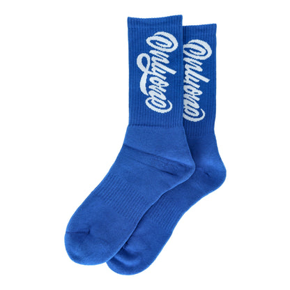 Crew Fashion Blue Socks