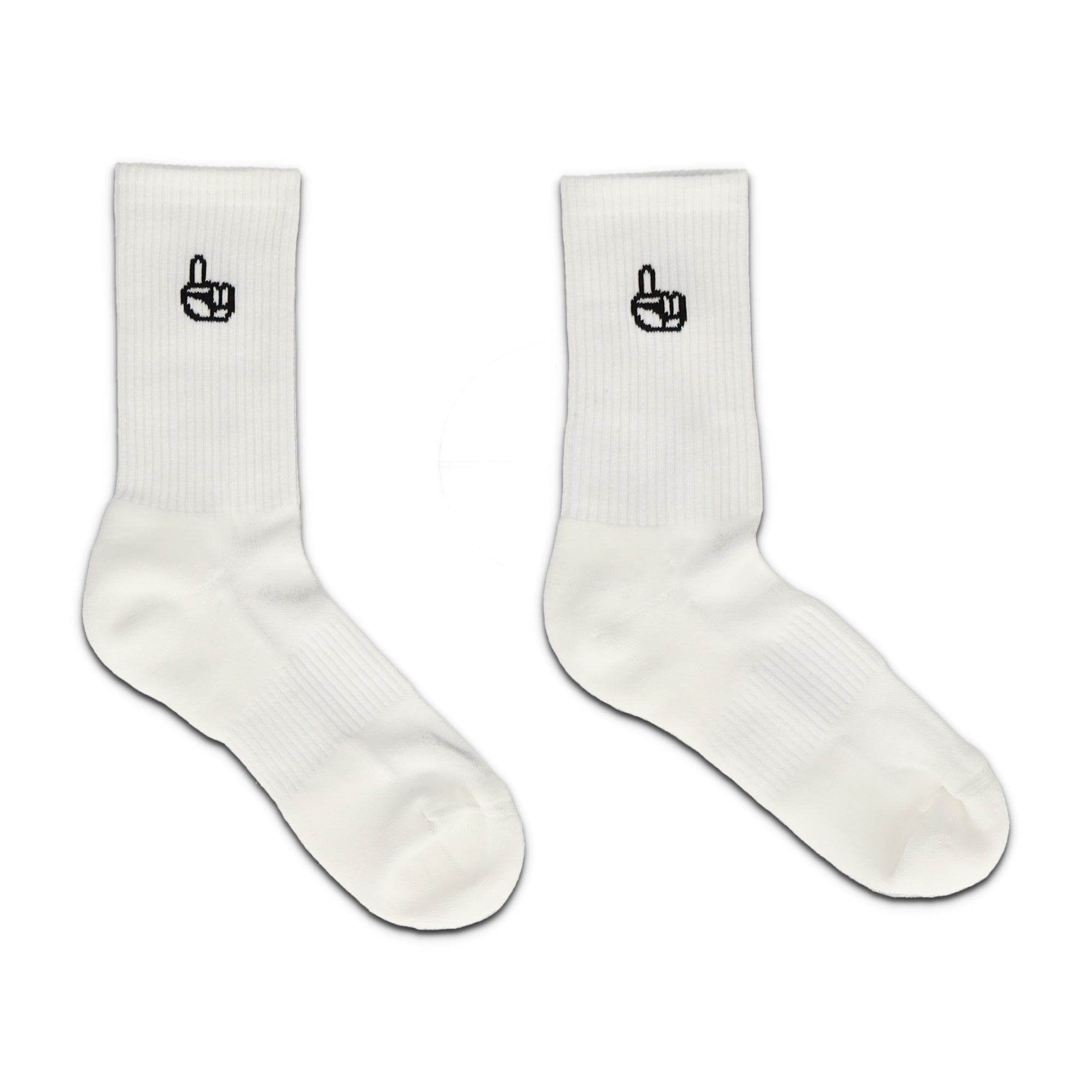 Only One Everyday Crew Socks White