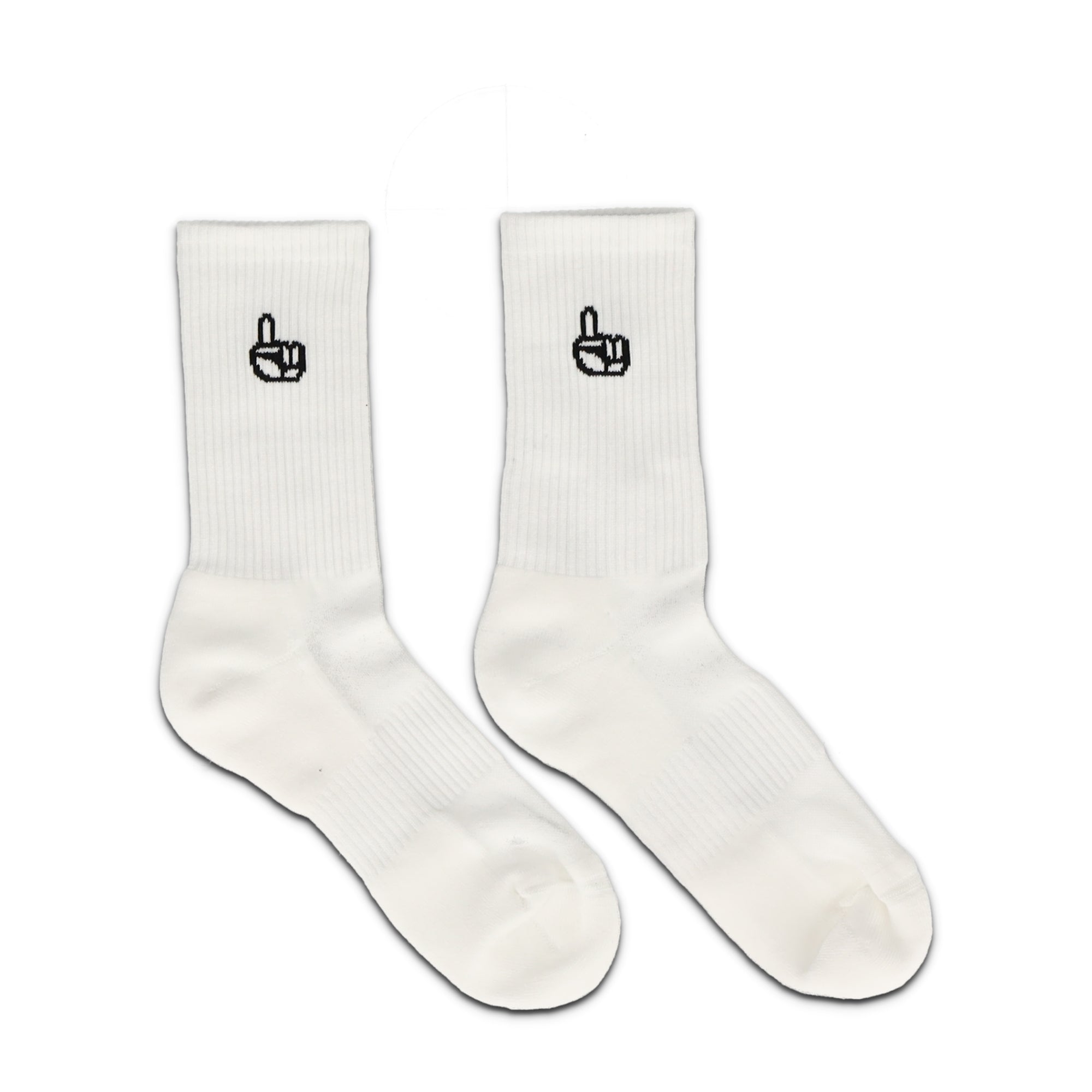 Only One Everyday Crew Socks White