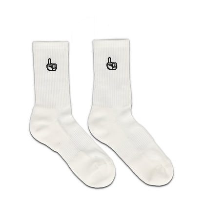 Only One Everyday Crew Socks White