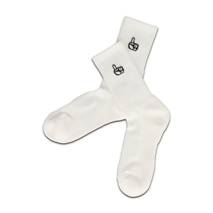 Only One Everyday Crew Socks White