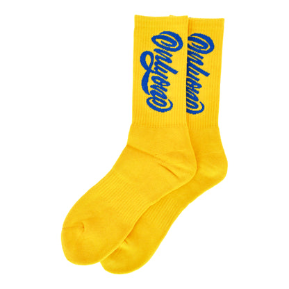 Crew Fashion Yellow Socks