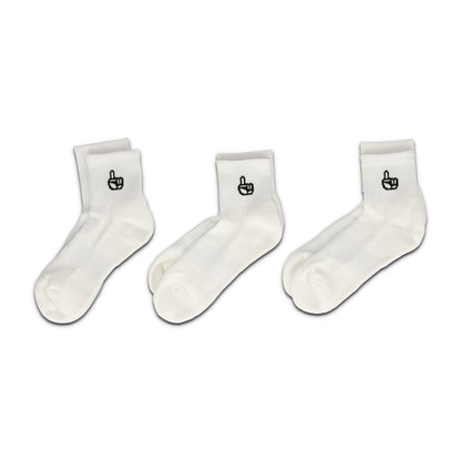 Only One Everyday Quarter Socks White