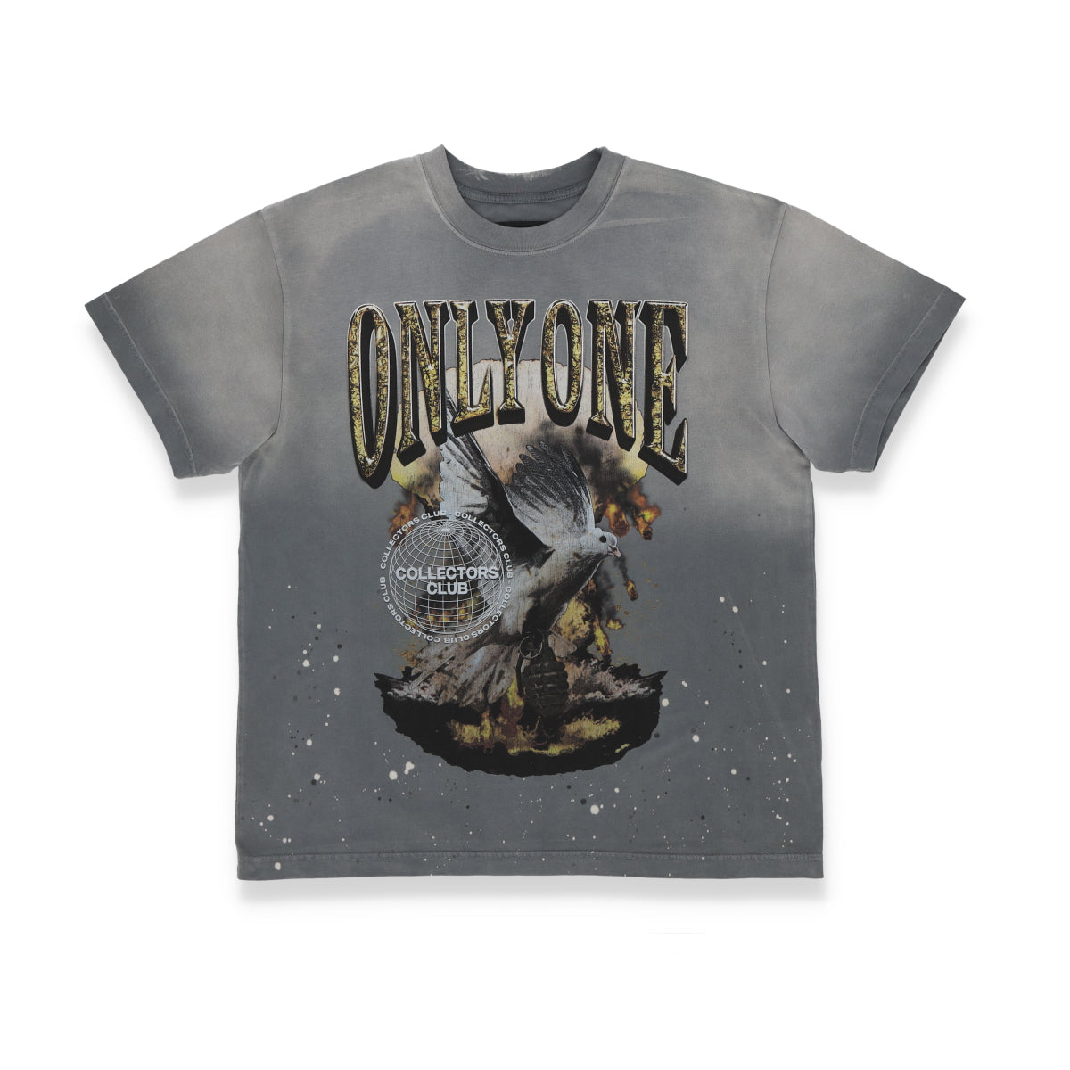 Vintage Splatter Dove Tee