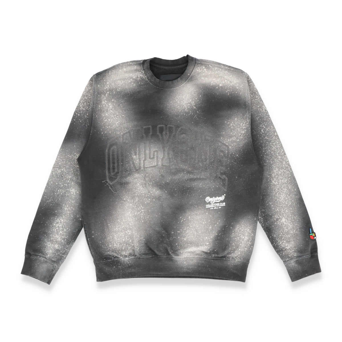Galaxy Embroidered Crew Neck