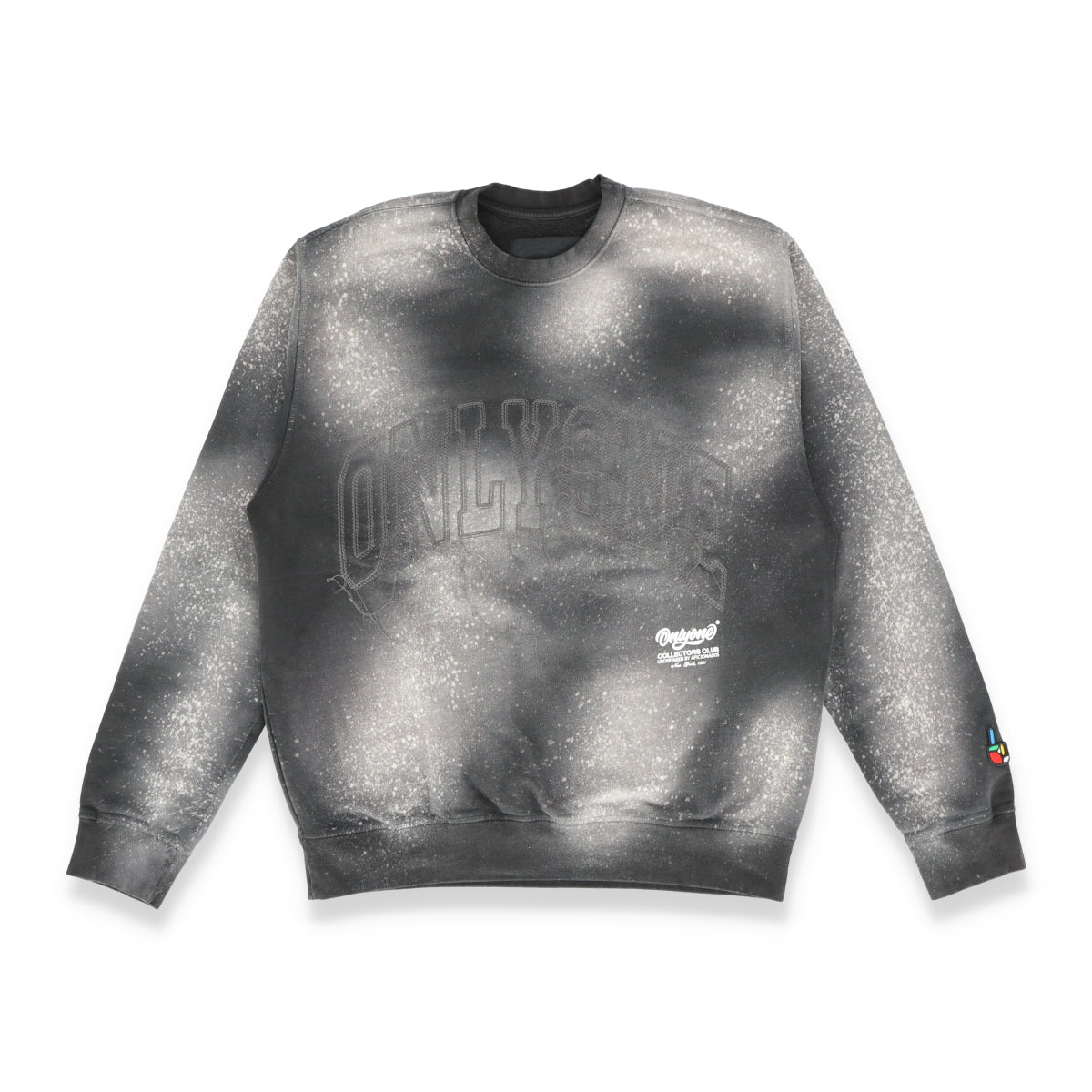 Galaxy Embroidered Crewneck
