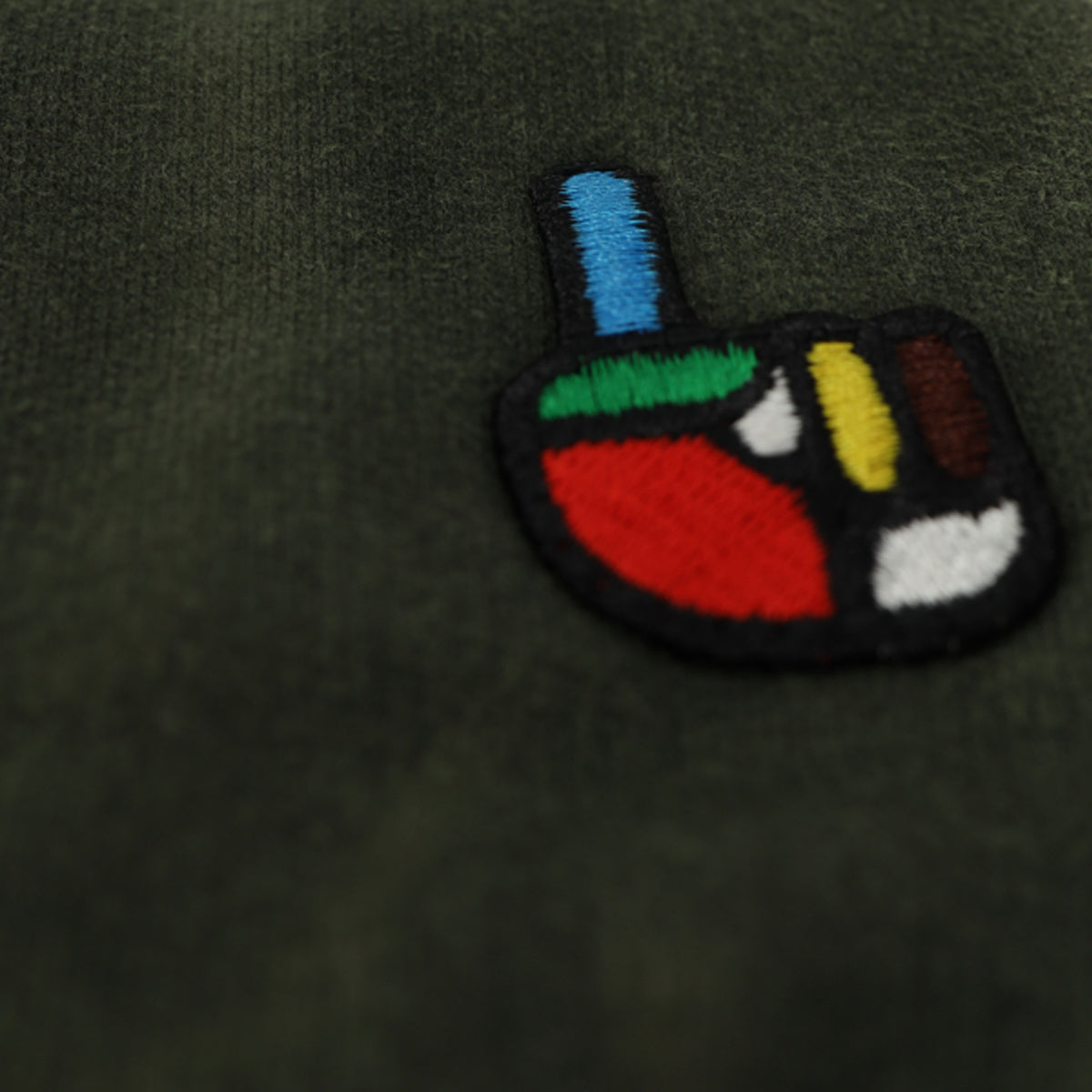 Cracked Puff Print Crewneck