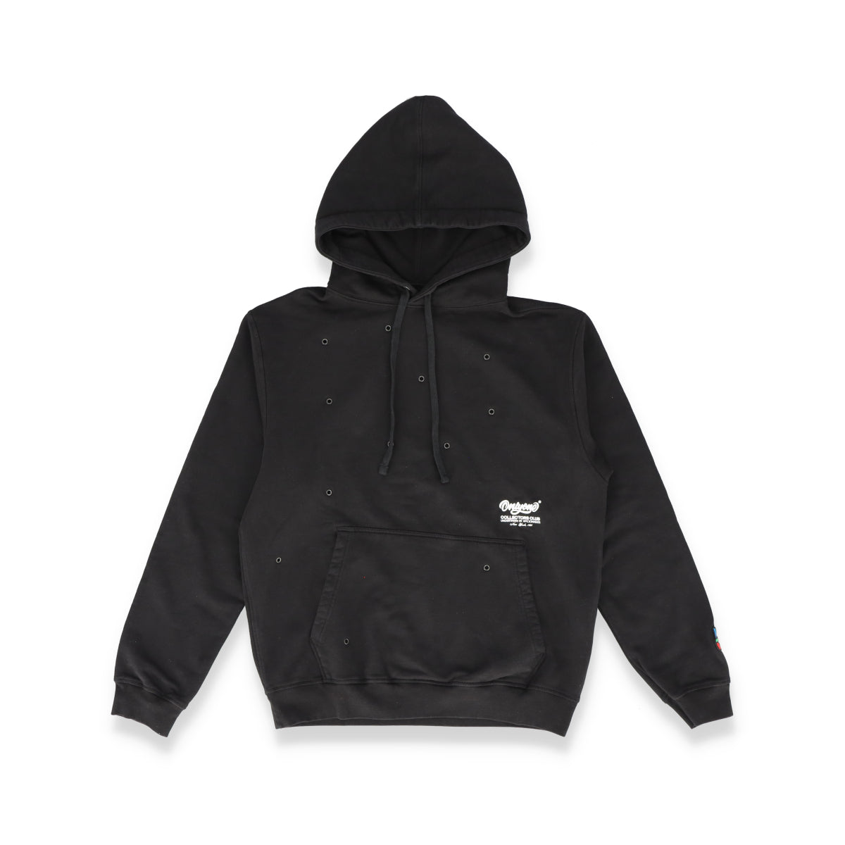 Eyelet Pullover Hoodie