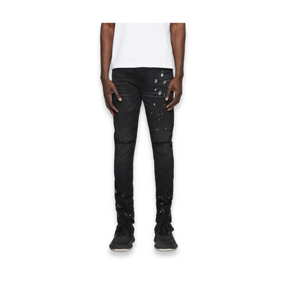 Black Resin Knee Slit