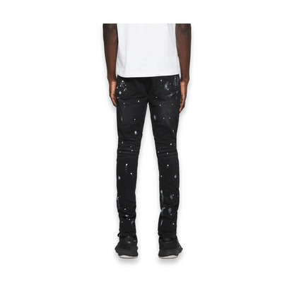 Black Resin Knee Slit