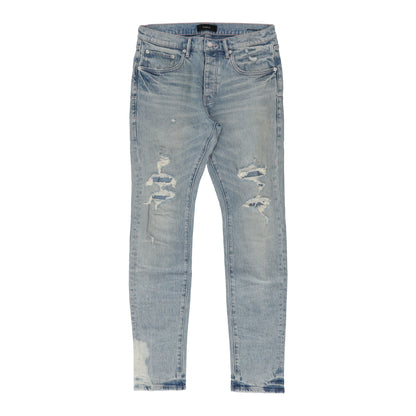 Skinny Garda Repairs Denim Blue Jean