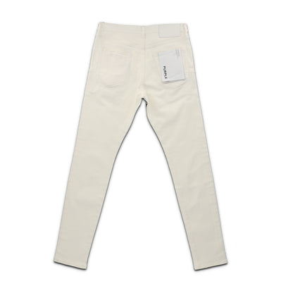 Skinny Reverse Black Foil Jeans White