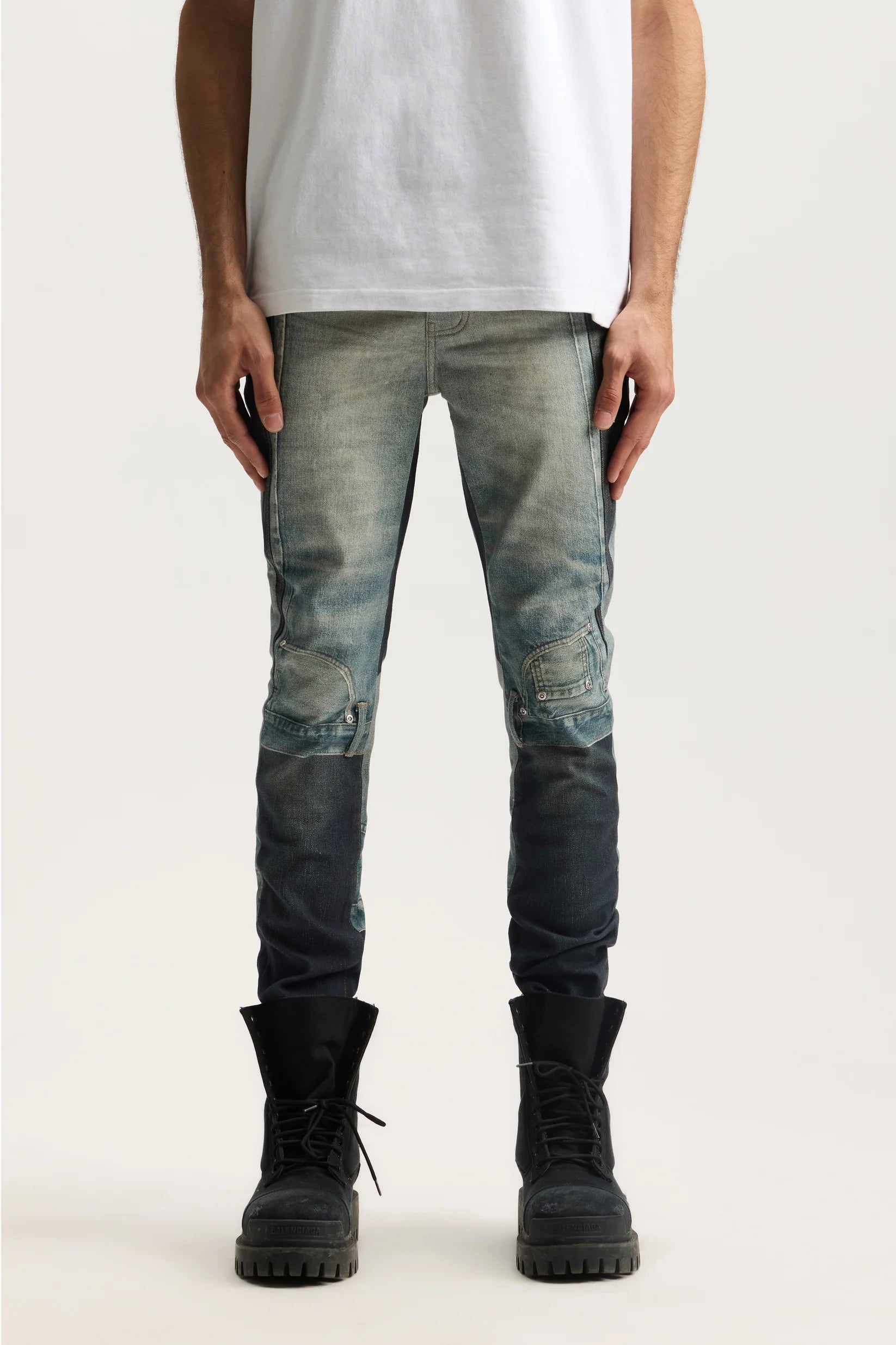 Skinny Upside Down Jeans