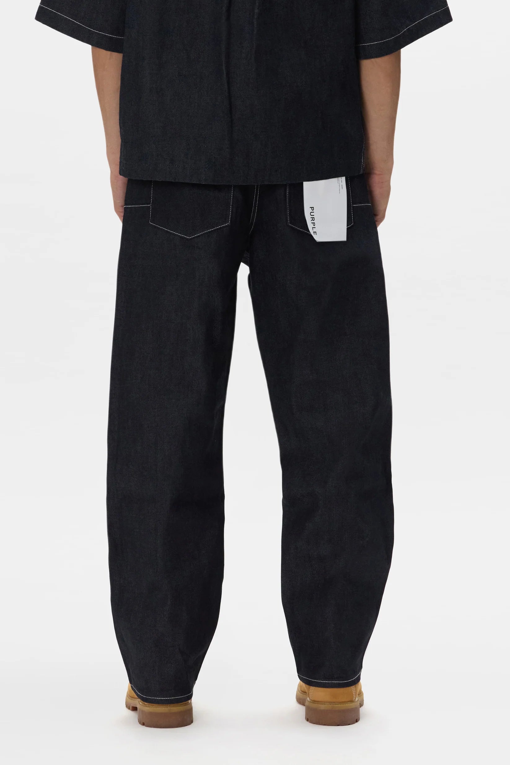 Purple-KARPATHOS RAW DENIM JEANS