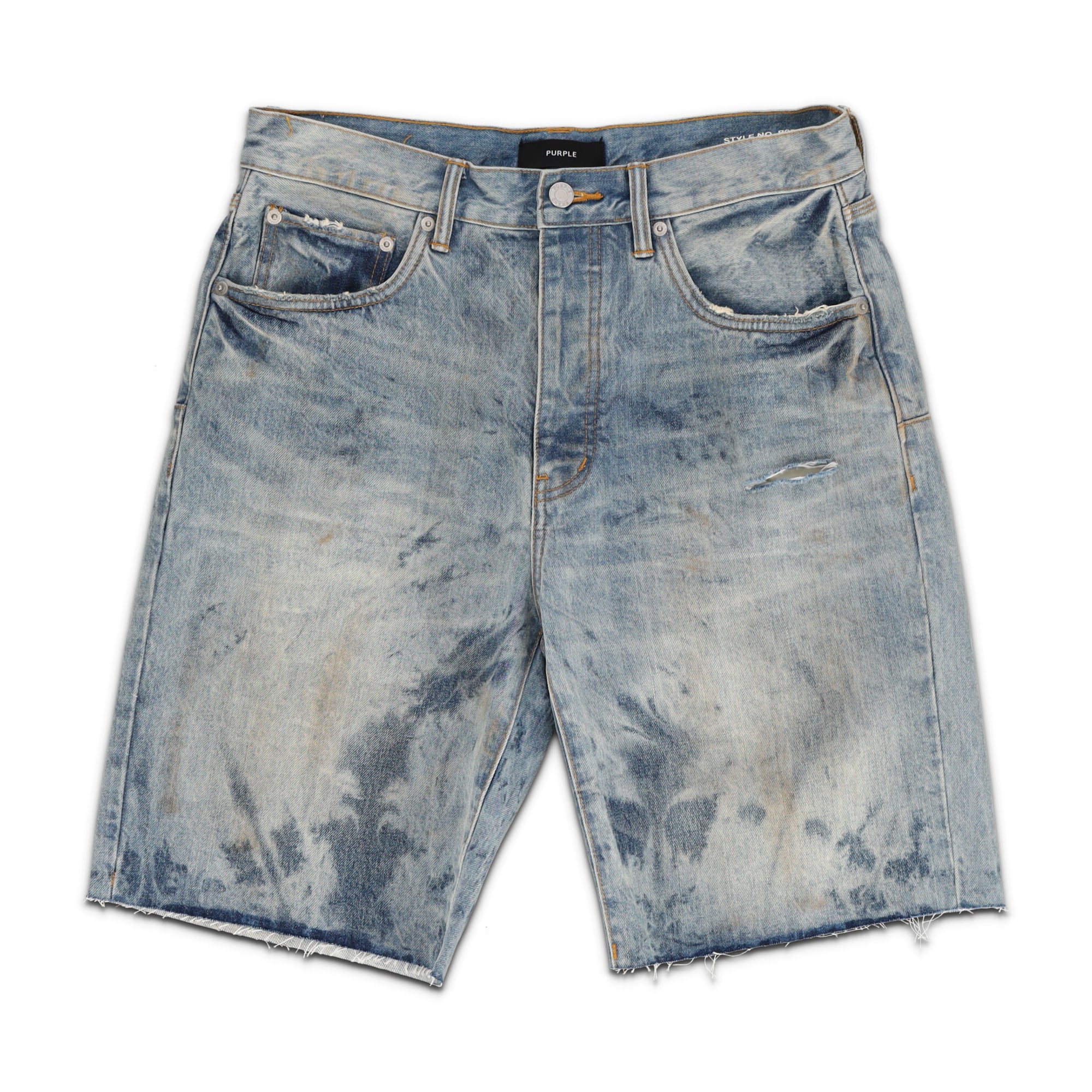 Mixed Paint Shorts