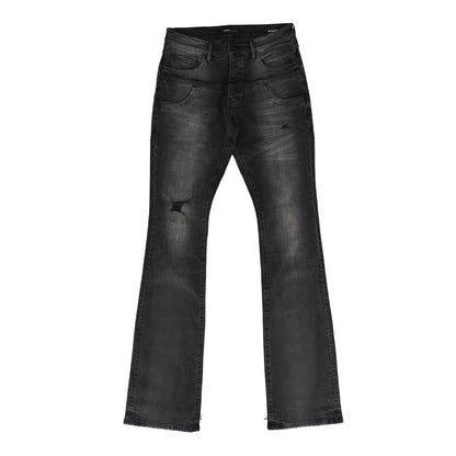 Onyx Coated Double Waist Jean