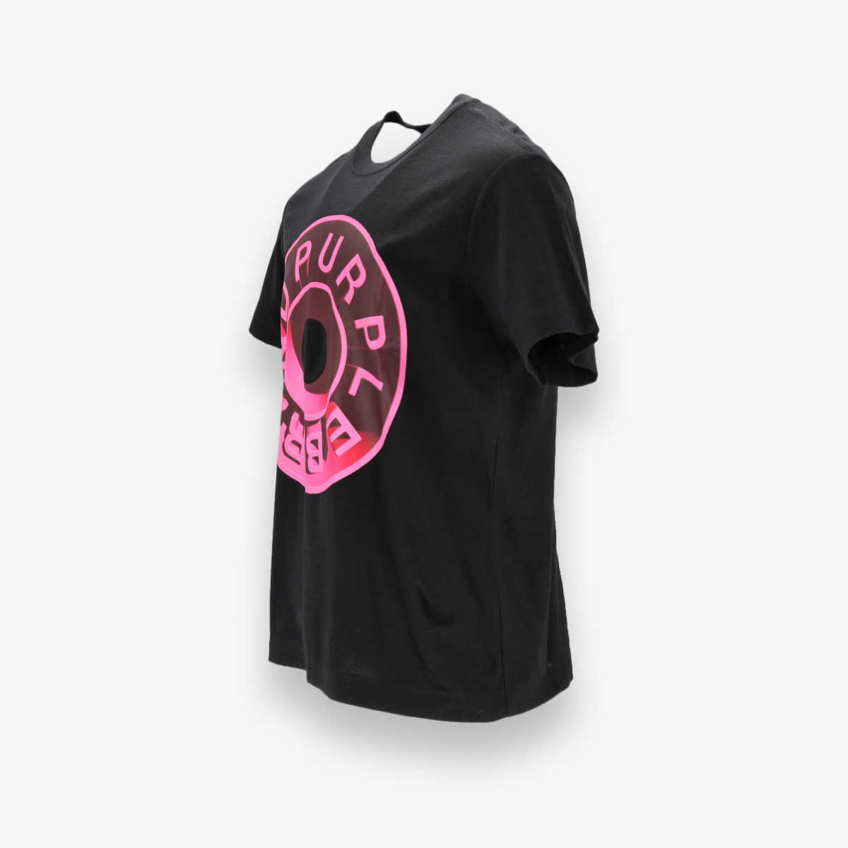 Textured Inside Out Tee 'Black'