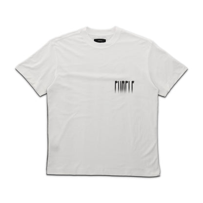 Textured Jersey Short Sleeve Tee White