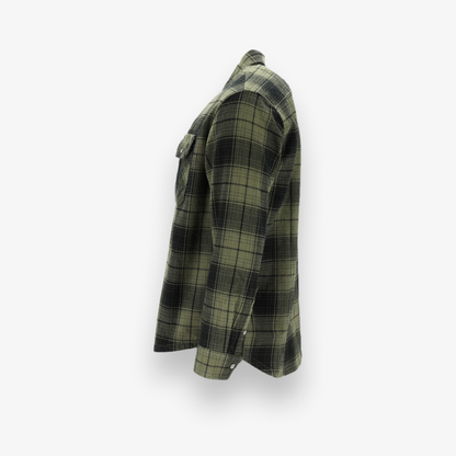 Overdyed Flannel Long Sleeve T-Shirt