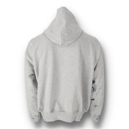 Fleece Po Gray Pullover Hoodie