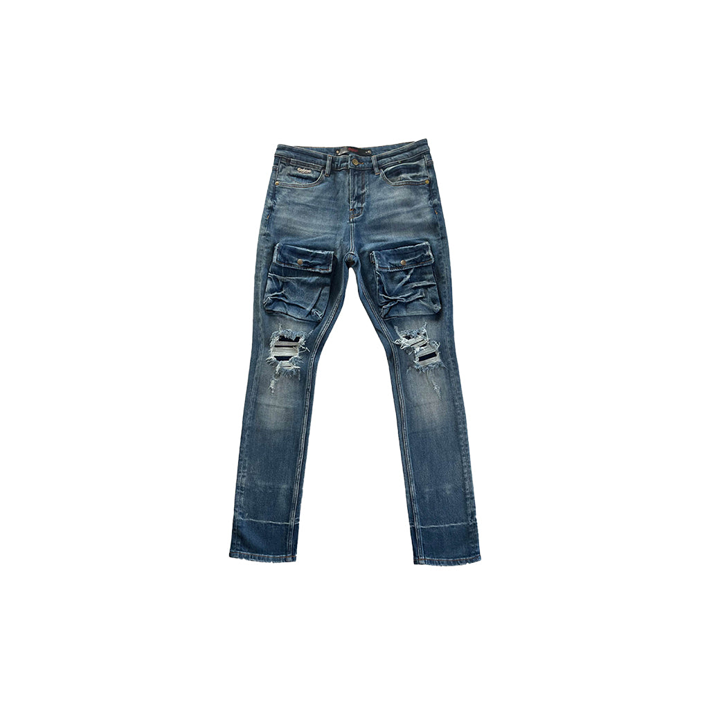 Brooklyn Distressed Cargo Jean