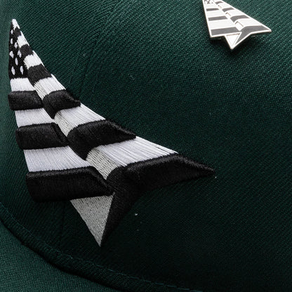 Field Crown Old School Snapback Hat