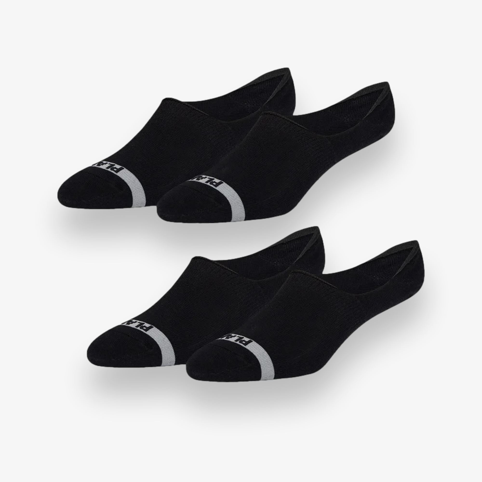 2 Pack No Show Socks