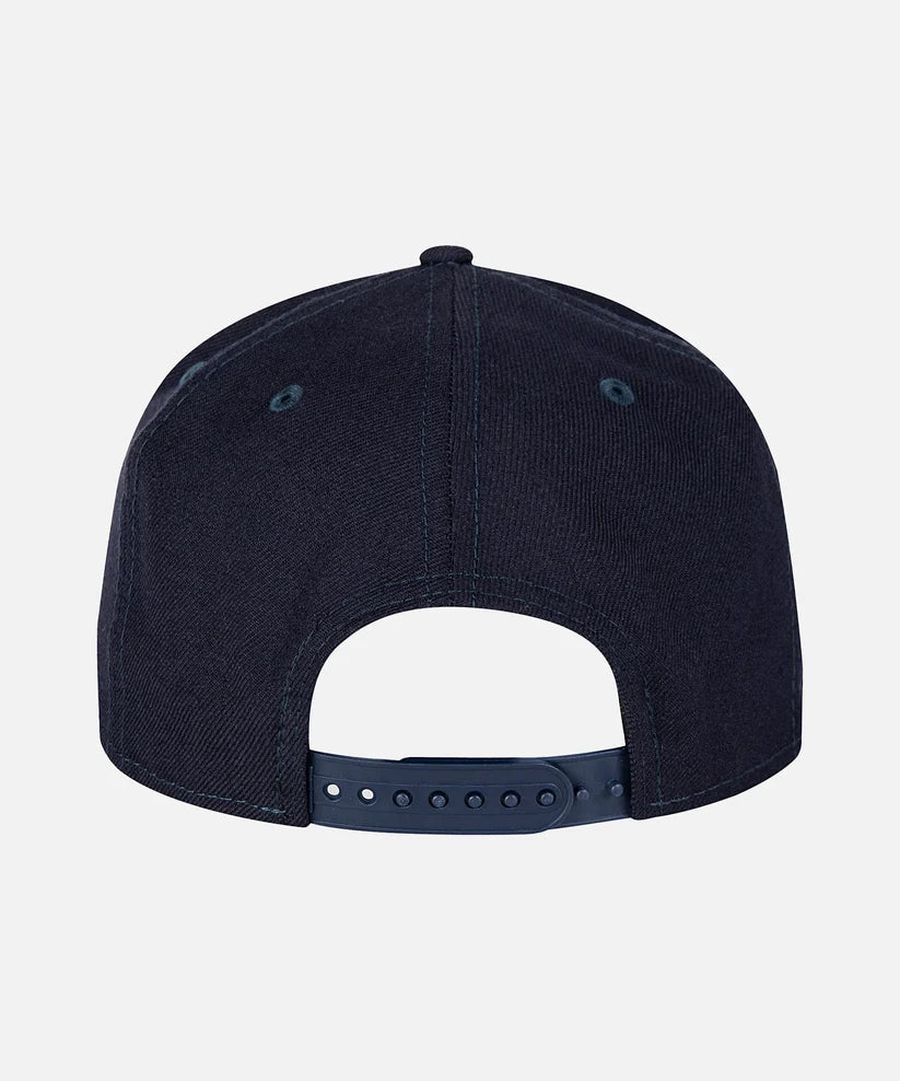 Navy Boy Old School Snapback Hat