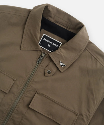 410047-MOSS-Men Lined Utility Jacket