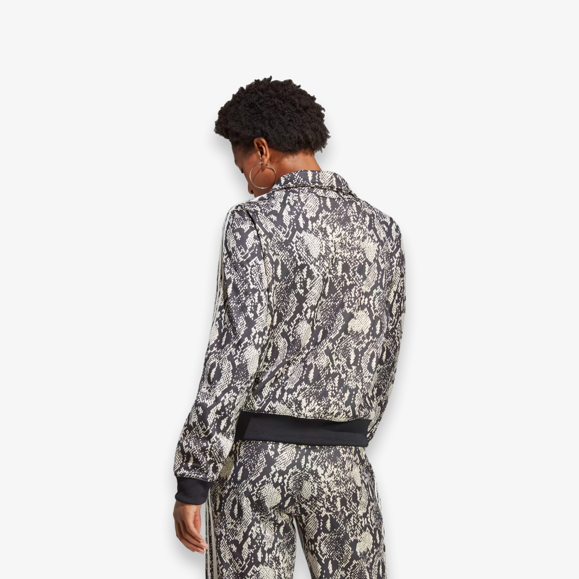 Python Allover Print Track Jacket