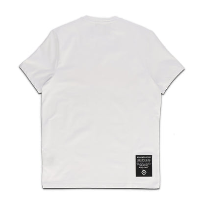 Milano Flame RV Cracks T shirt White