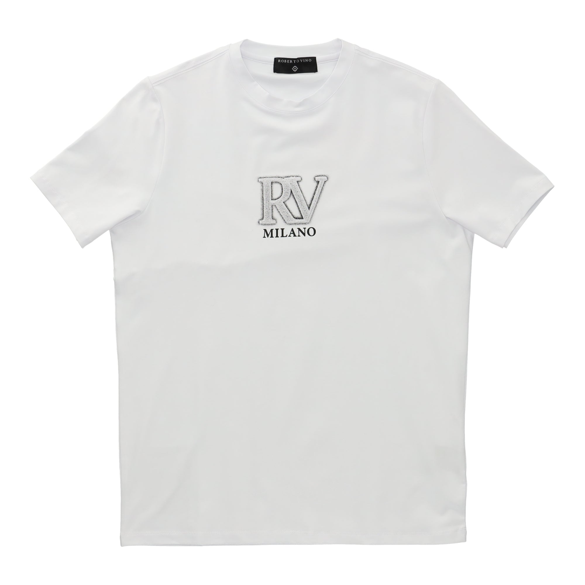 RV Front Brush Tee White