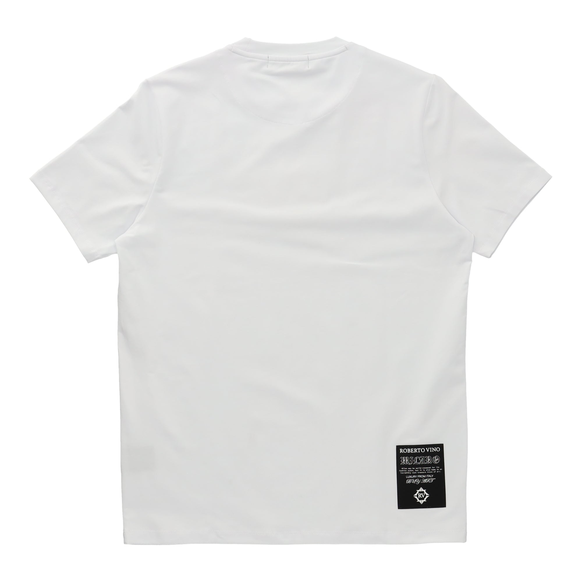 RV Front Brush Tee White