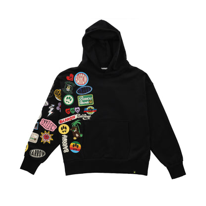 Nero Black Pullover Hoodie