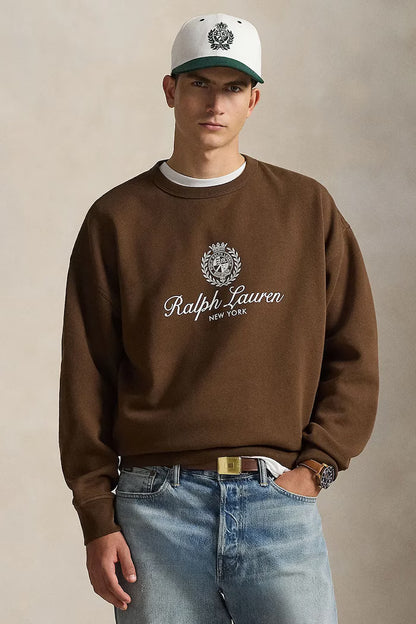 Ralph Lauren-Relaxed Fit Fleece Graphic Sweatshirt
