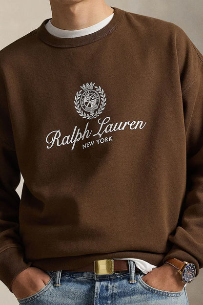 Ralph Lauren-Relaxed Fit Fleece Graphic Sweatshirt