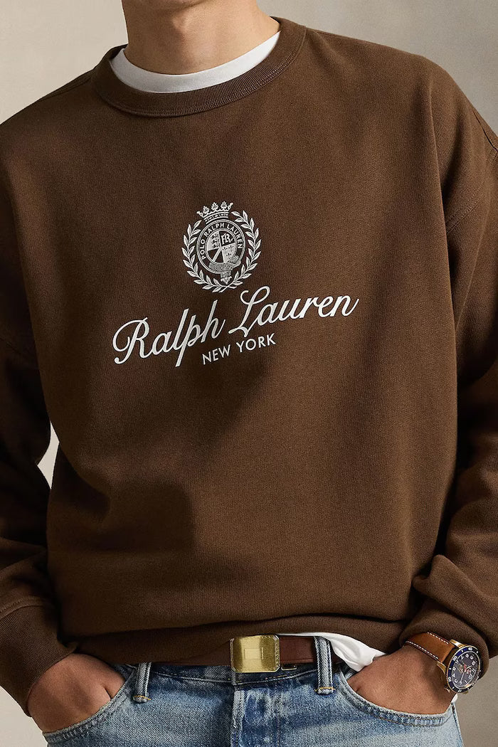 Ralph Lauren-Relaxed Fit Fleece Graphic Sweatshirt