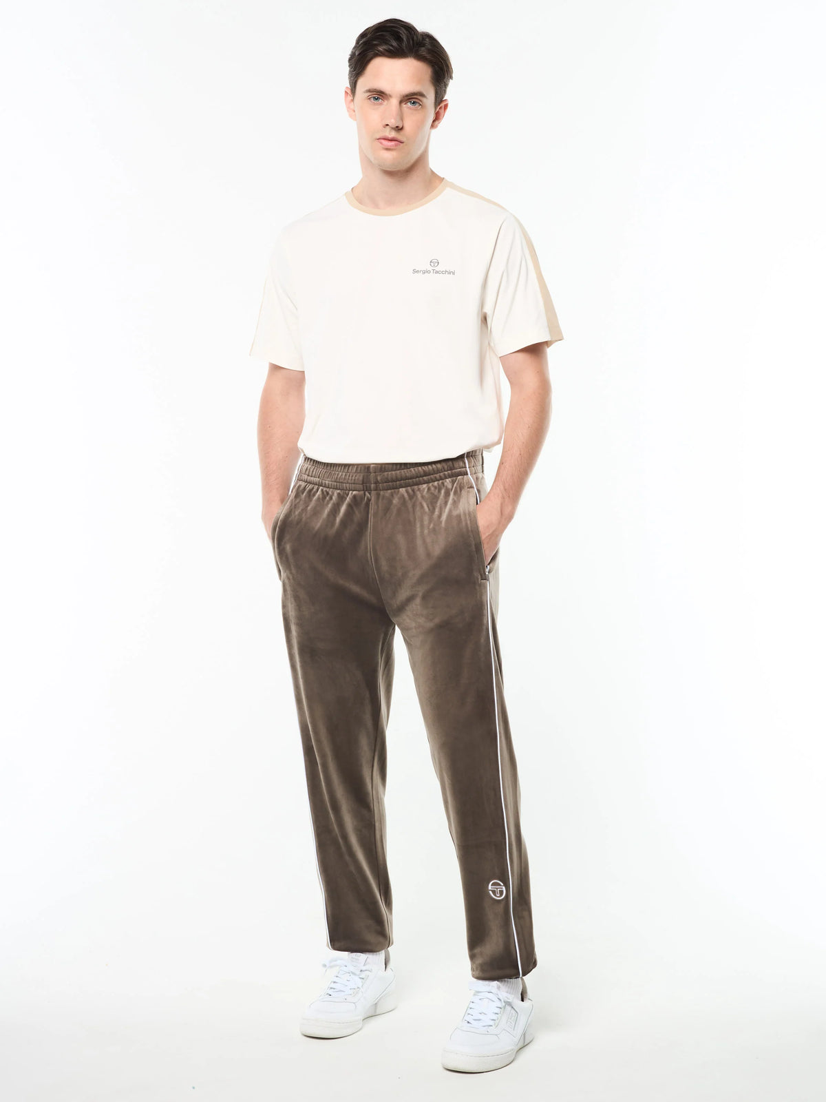 Lioni Track Brown Pants