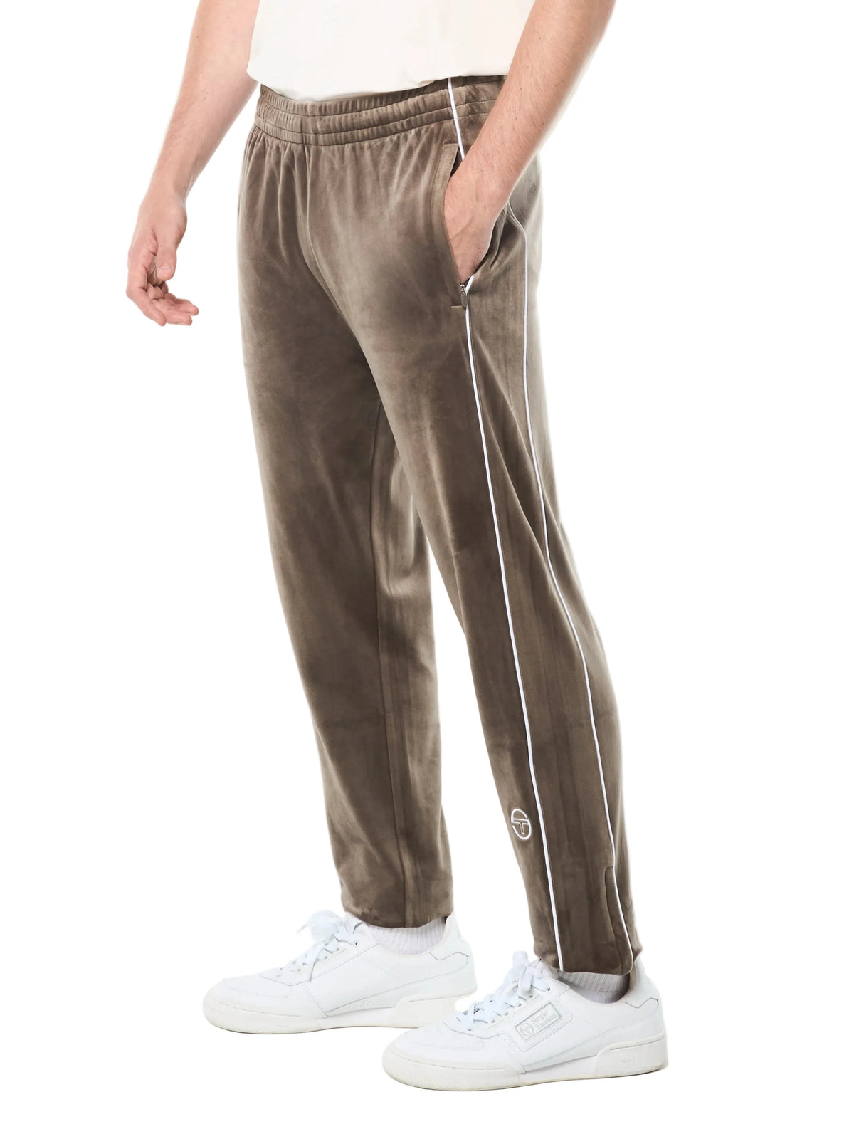 Lioni Track Brown Pants