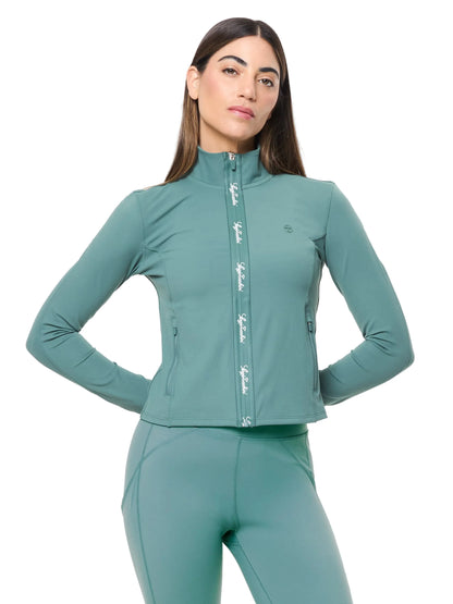 Delfina Contour Green Jacket