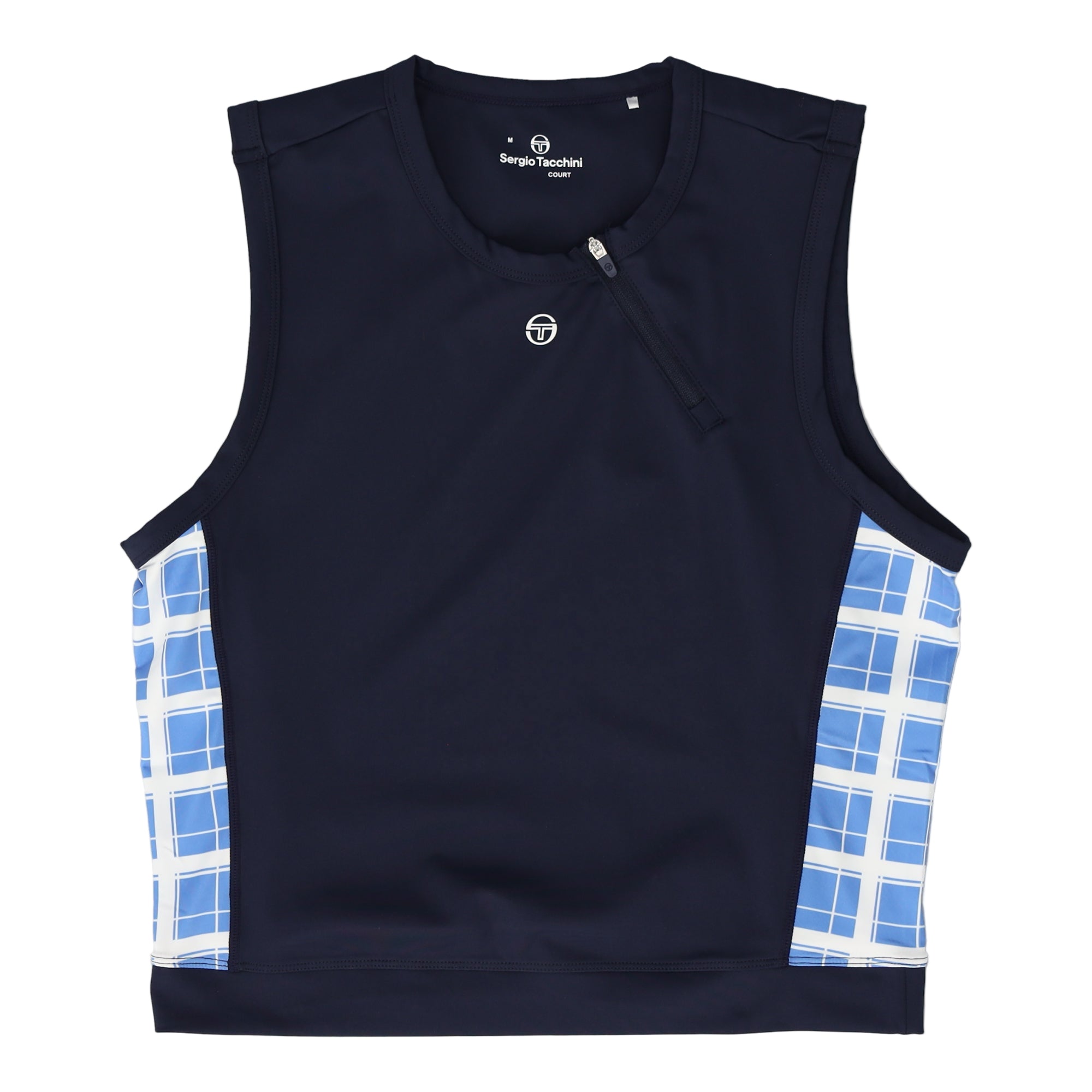 Lara Cropped Navy Top