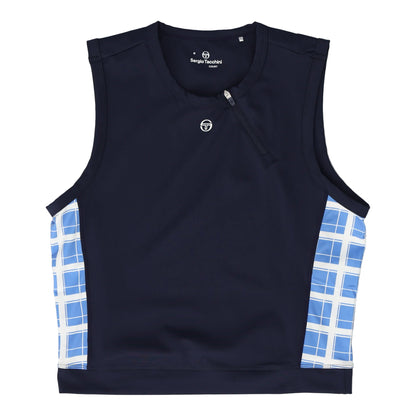 Lara Cropped Navy Top