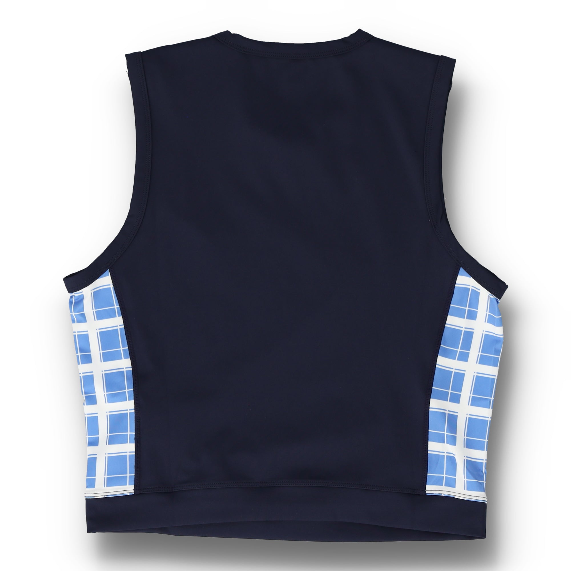 Lara Cropped Navy Top