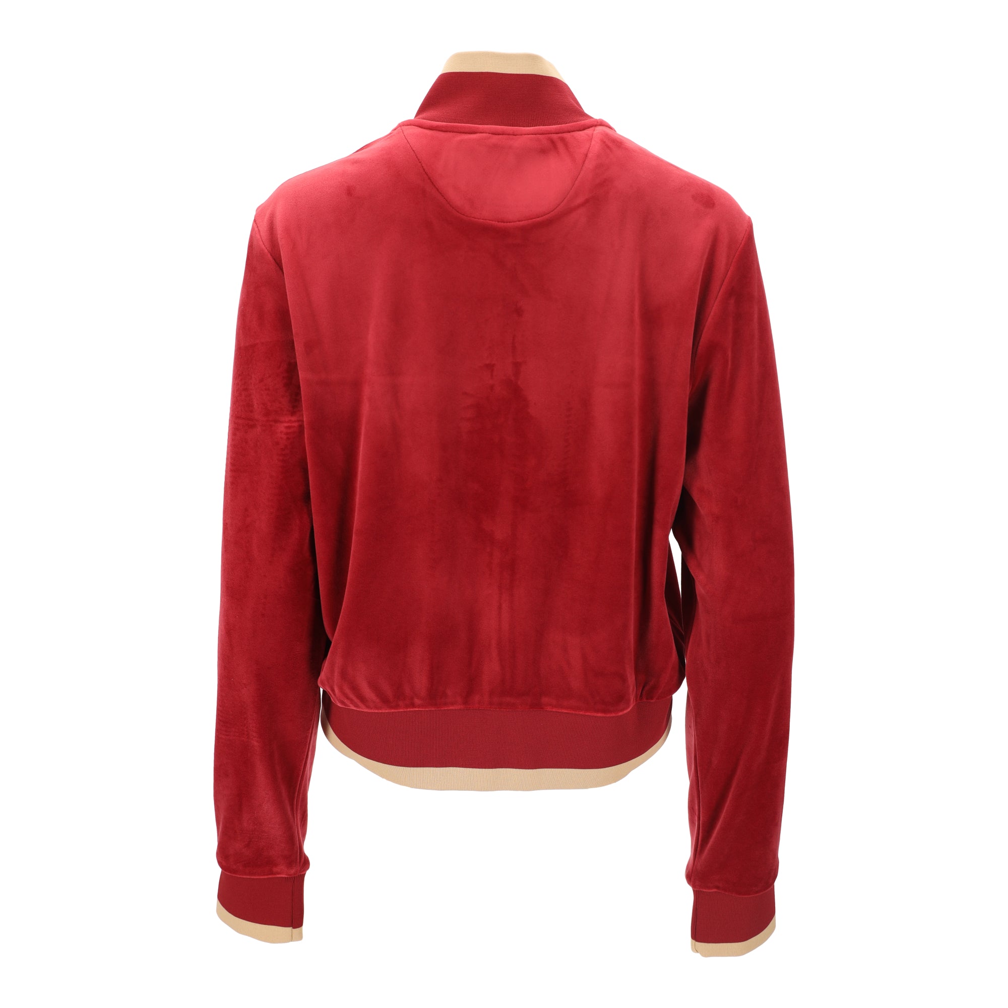 Leta Velour Red Jacket