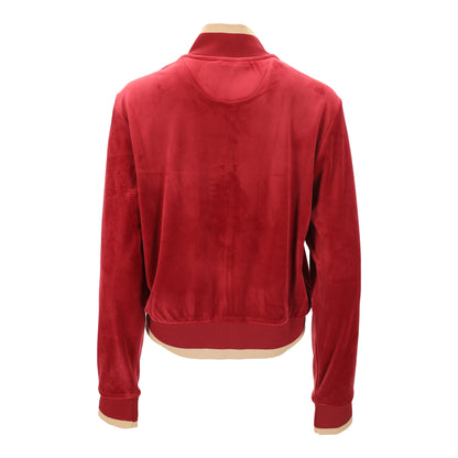Leta Velour Red Jacket