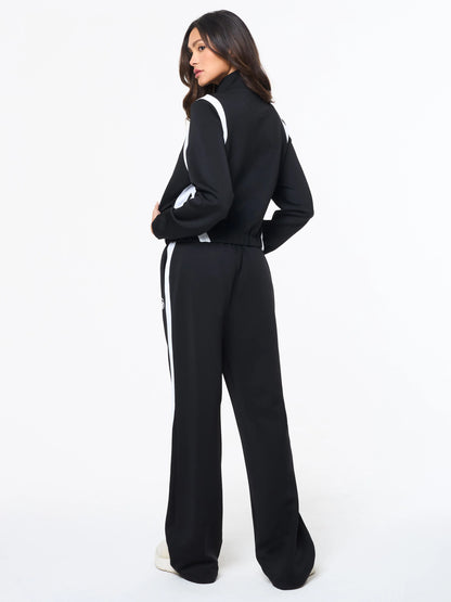 Anna Track Black Jacket
