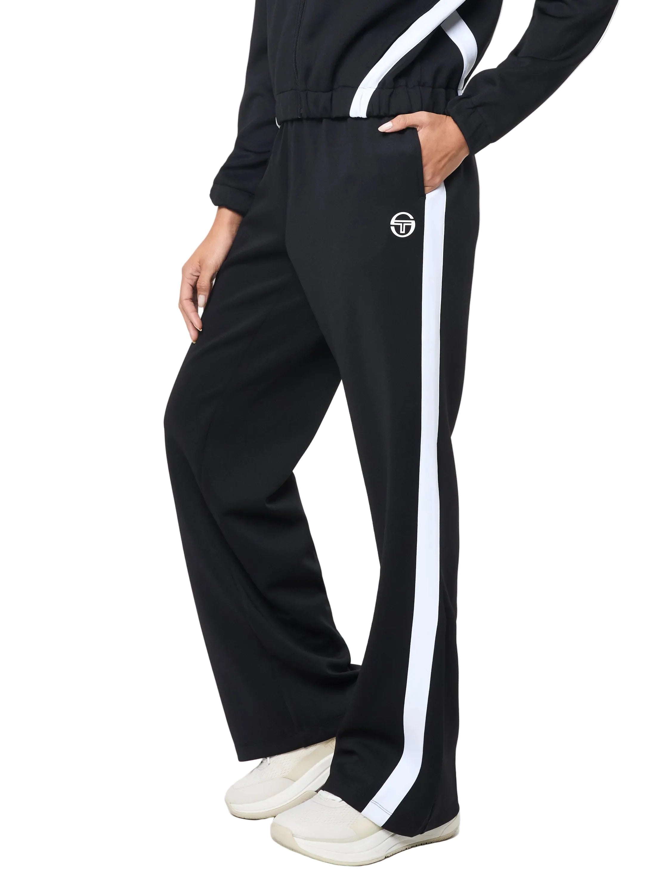 Anna Black Track Pants