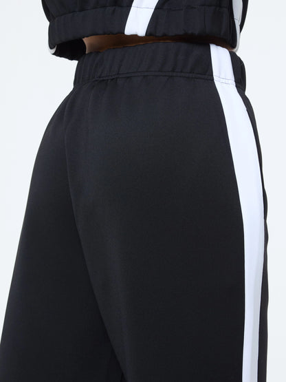 Anna Black Track Pants