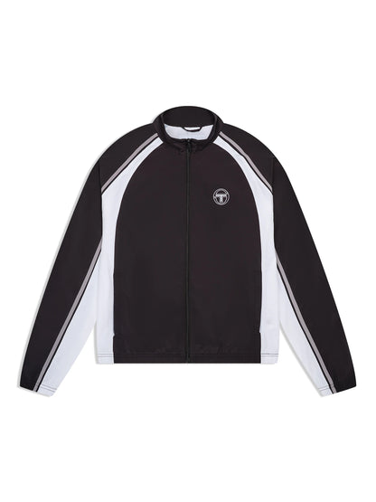 Fico Full Zip Track Black Jacket